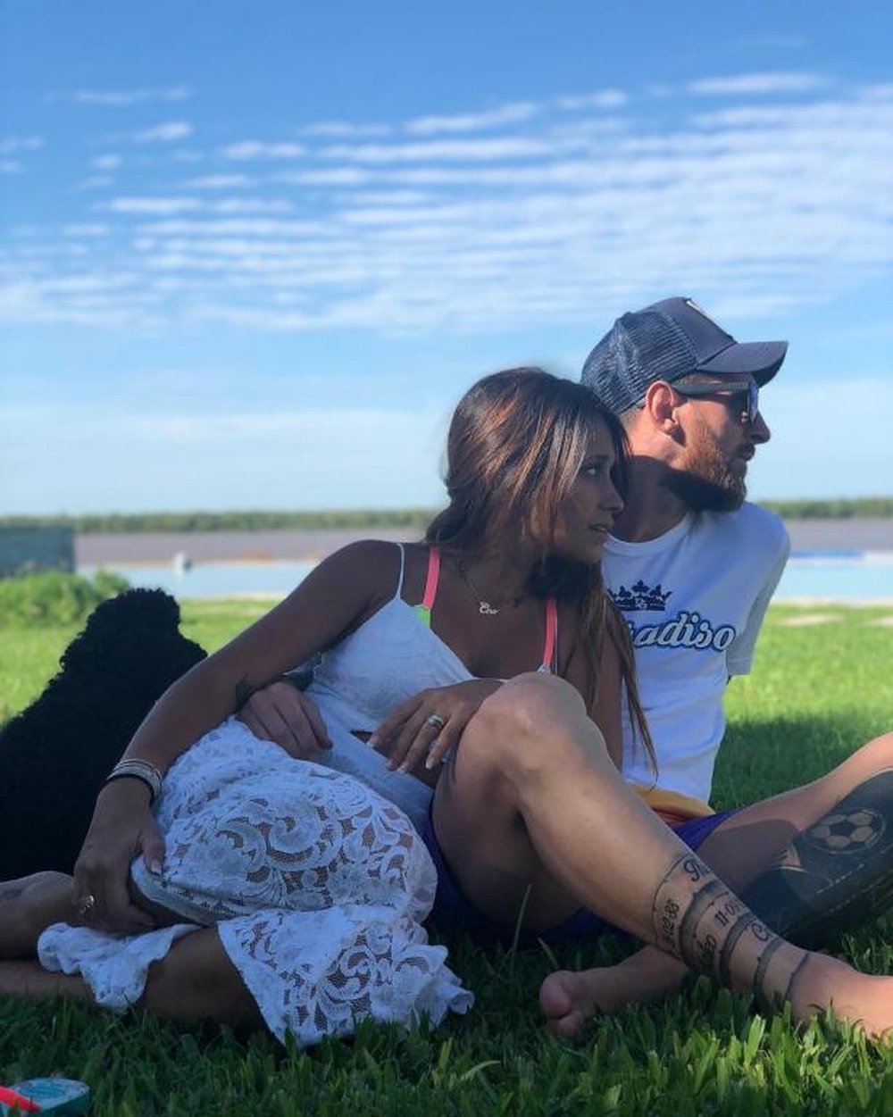 Messi continua aproveitando as suas férias. Instagram/LeoMessi
