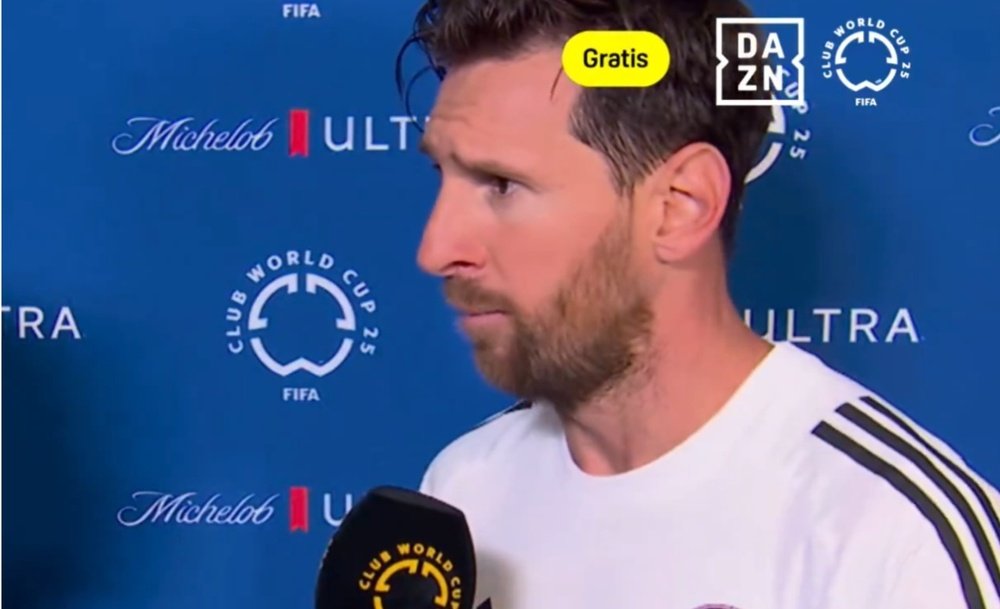 Messi gave value to Inter Miami's win over Porto. Screenshot/DAZN