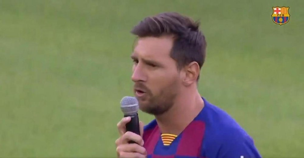 Messi prometeu brigar por tudo. FCBarcelona