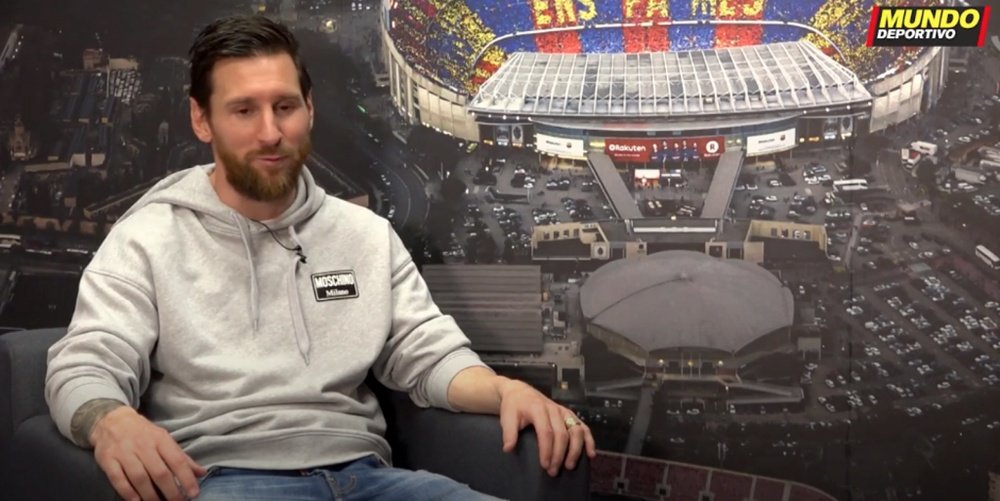 Messi a accordé un entretien à 'Mundo Deportivo'. EFE