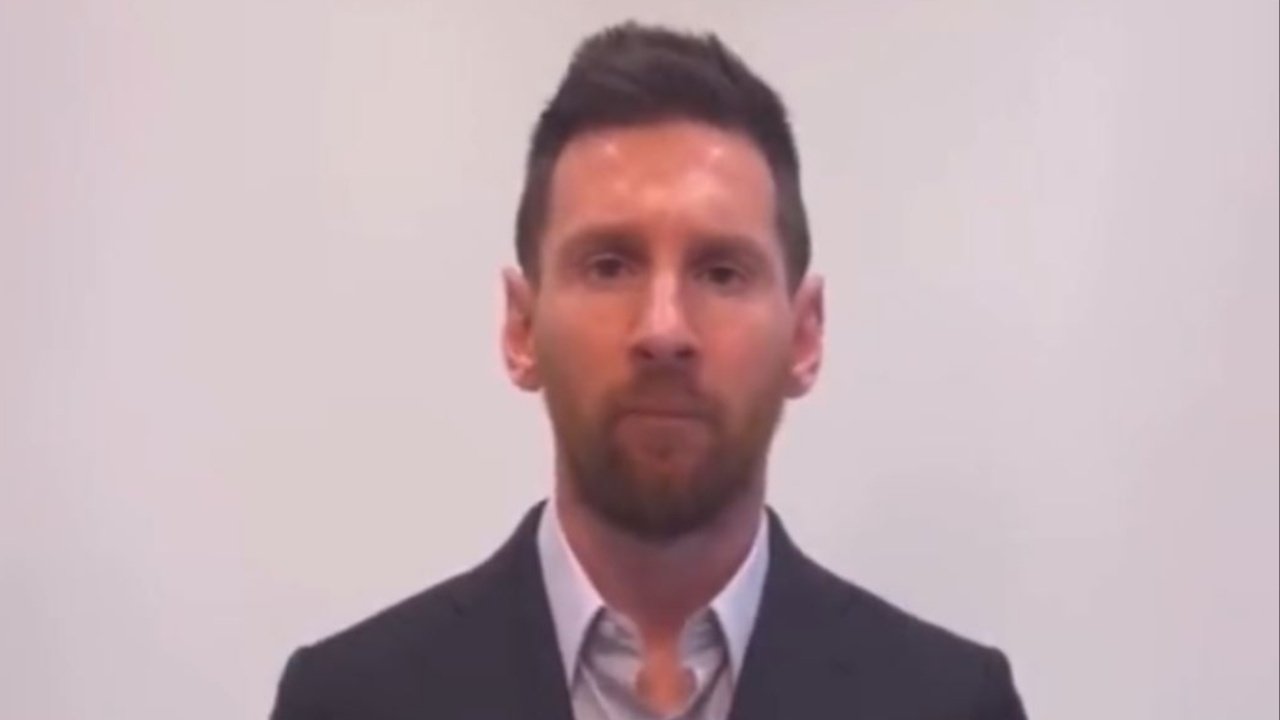 Messi apologies for Saudi trip. Screenshot/leomessi