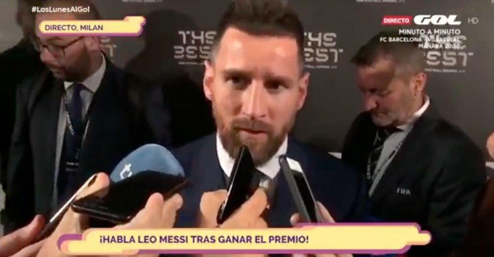 Messi a analysé la situation du FC Barcelone. Capture/GOL