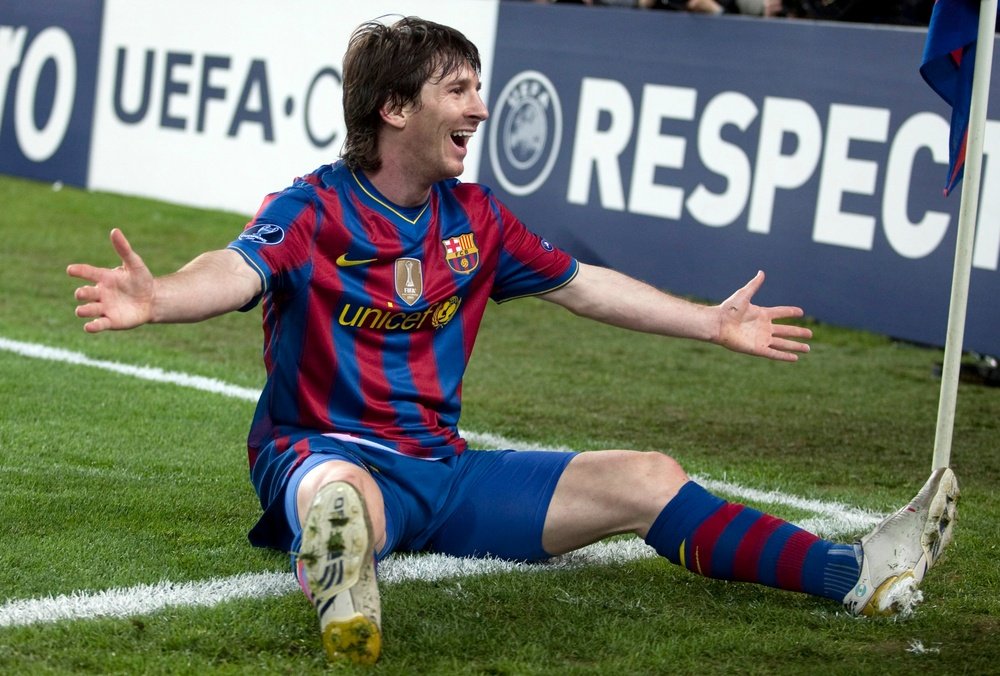 Se cumplen 11 años del póker de Messi al Arsenal. FCBarcelona