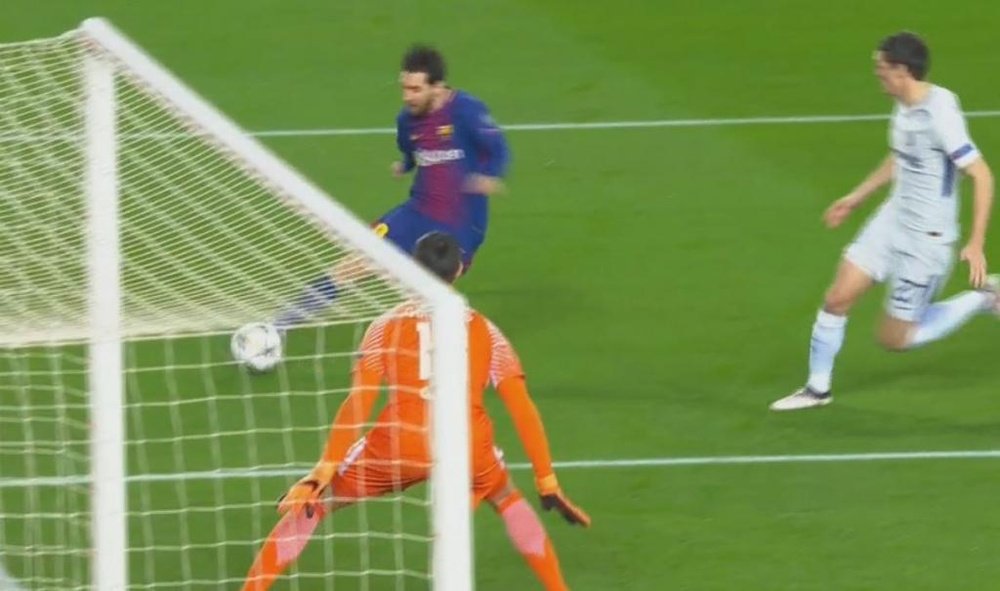 Messi rocked the Camp Nou with a very early goal. Twitter