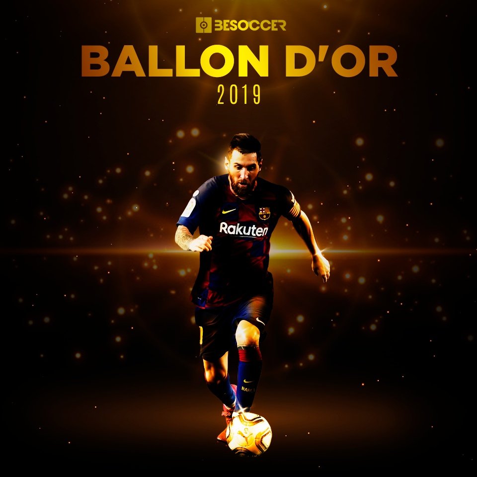 Leo Messi est le Ballon d'Or 2019. EFE
