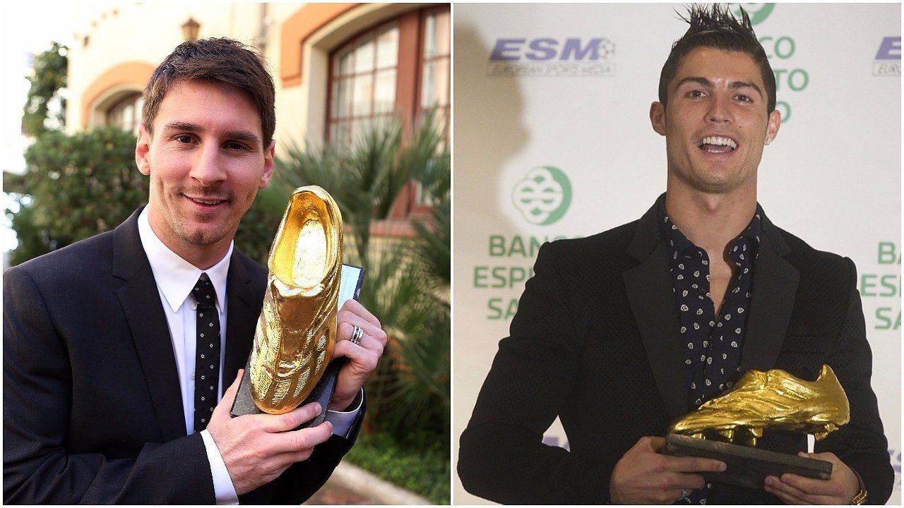 Las últimas 9 Botas de Oro si no hubieran existido ni Cristiano Messi