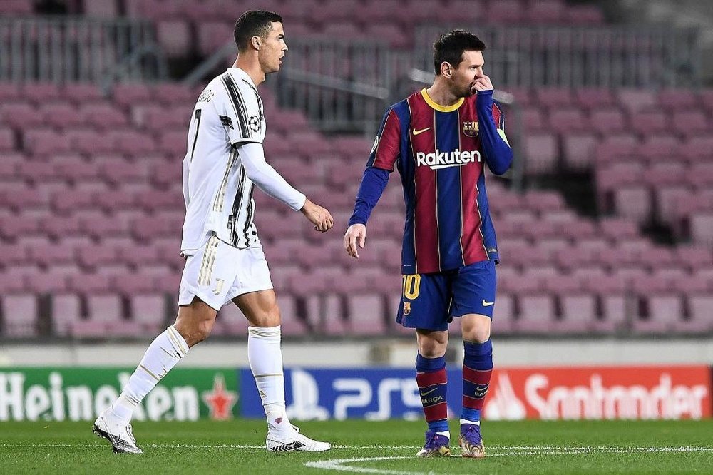 Quem tem mais dobletes: Messi ou CR7? EFE