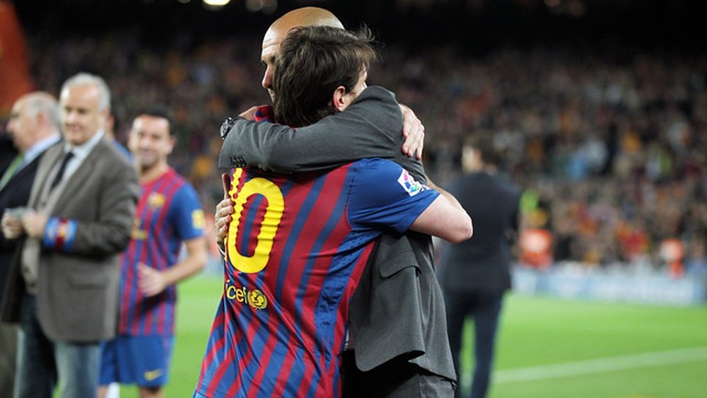 Leo Messi podría plantearse dejar el Barça por el Manchester City. FCBarcelona