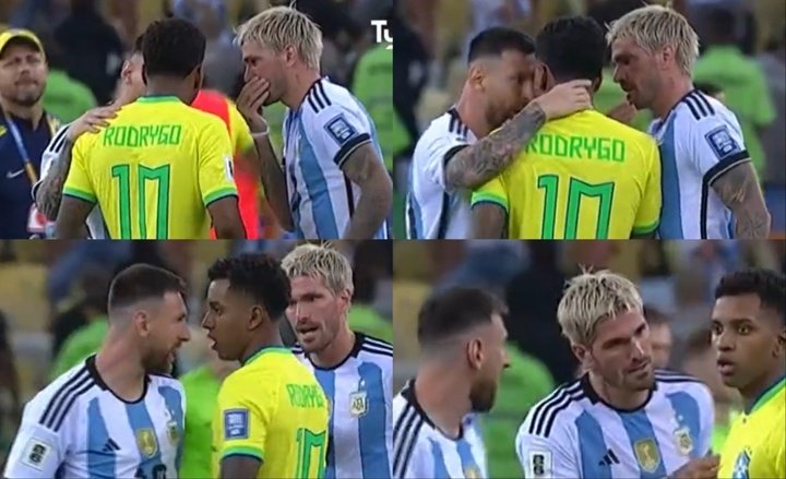 Rodrygo called Messi and Argentina 