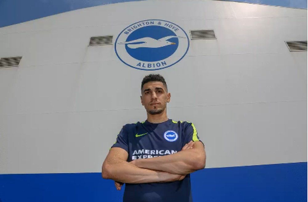 Balogun became Brighton's first signing of the summer. Twitter/BrightonFC