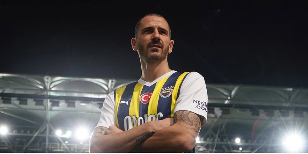 Bonucci reforça o Fenerbahçe. Twitter/Fenerbahçe