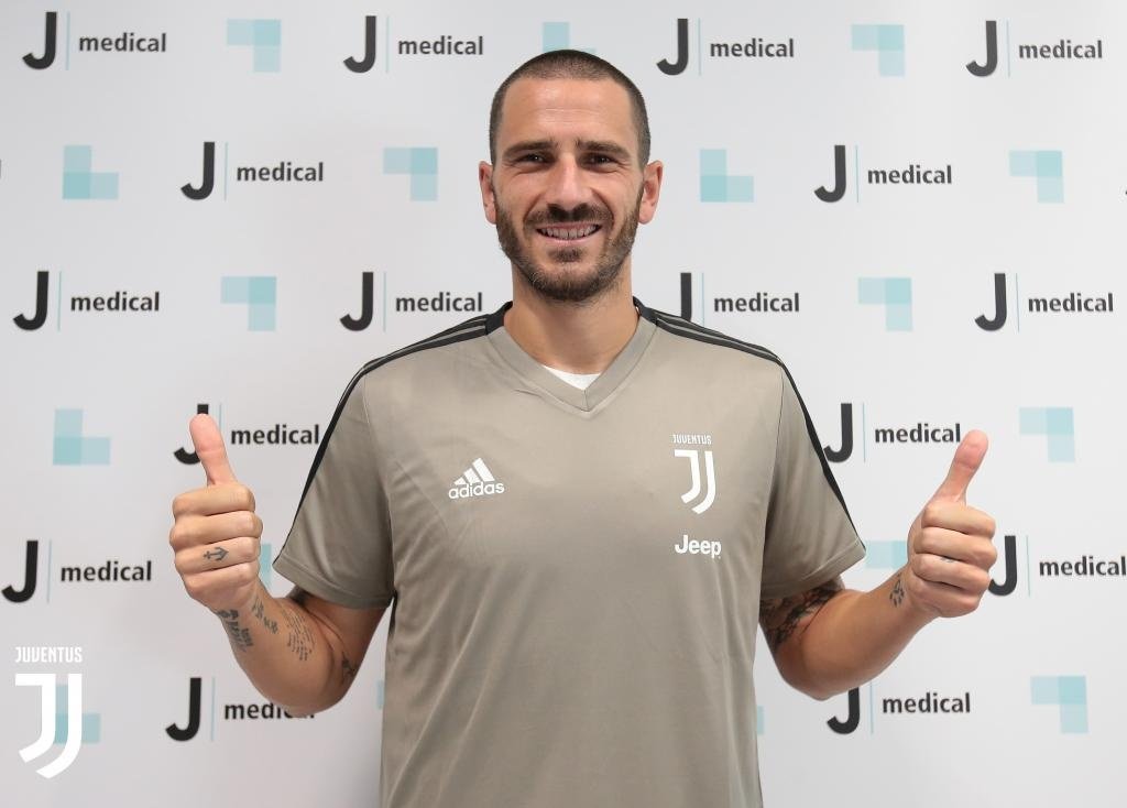 Leonardo Bouncci spent just one year away from Juventus.  JuventusFC