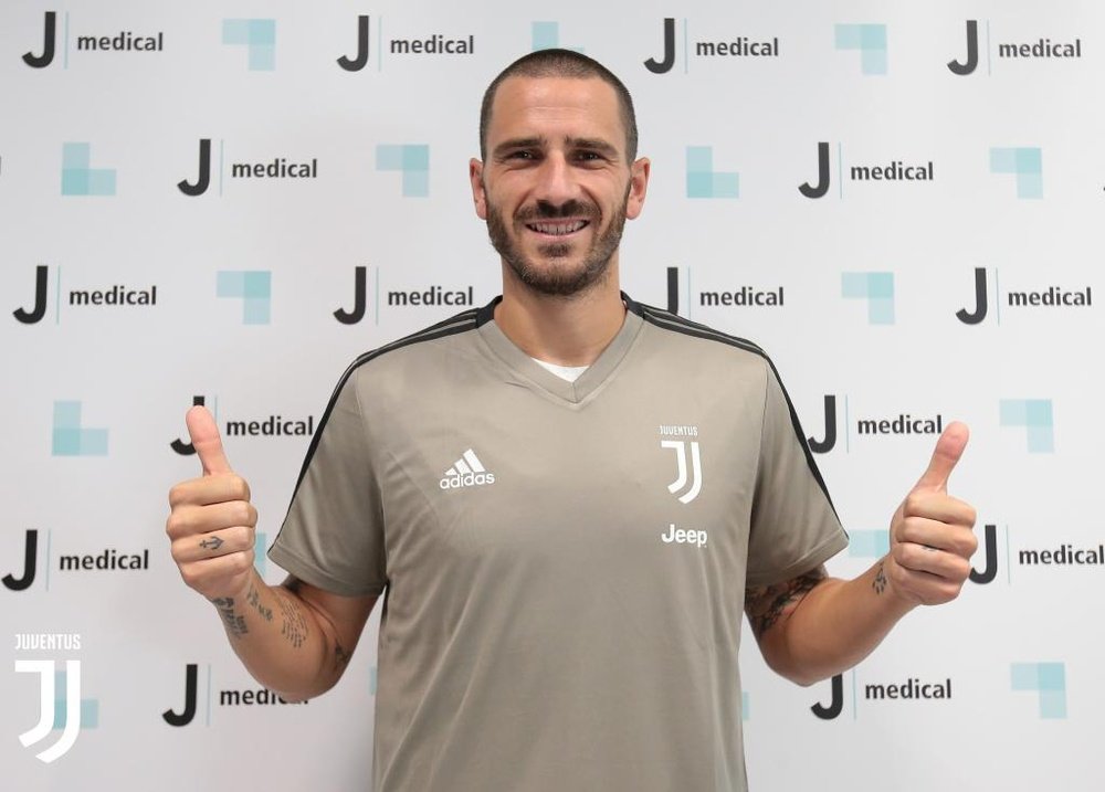Leonardo Bouncci spent just one year away from Juventus. JuventusFC