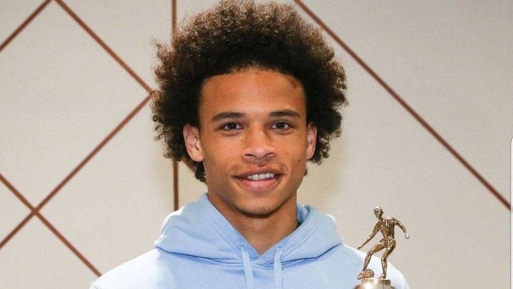 Sane has had an incredible season for Manchester City. AFP