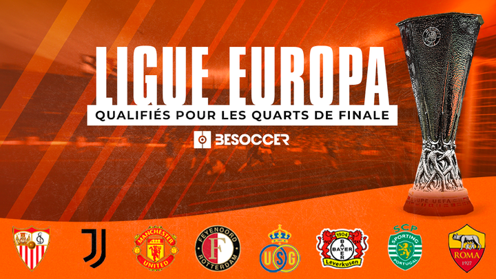 Les huit équipes qualifiées pour les quarts de finale de Ligue Europa