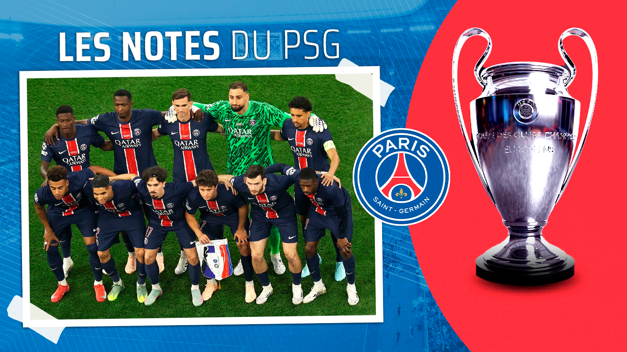 Les notes du PSG