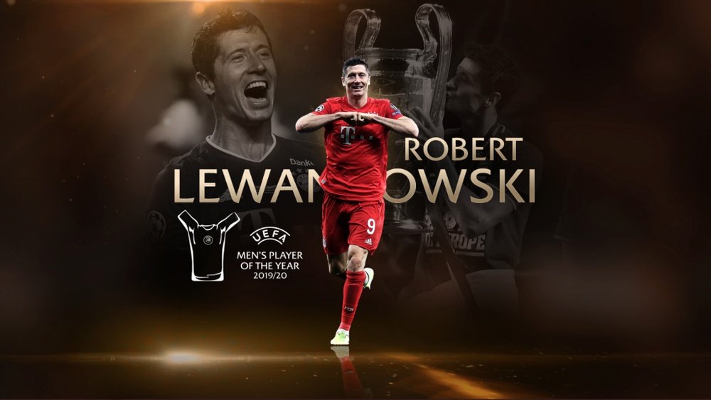 Robert Lewandowski é eleito melhor jogador do mundo pela Fifa