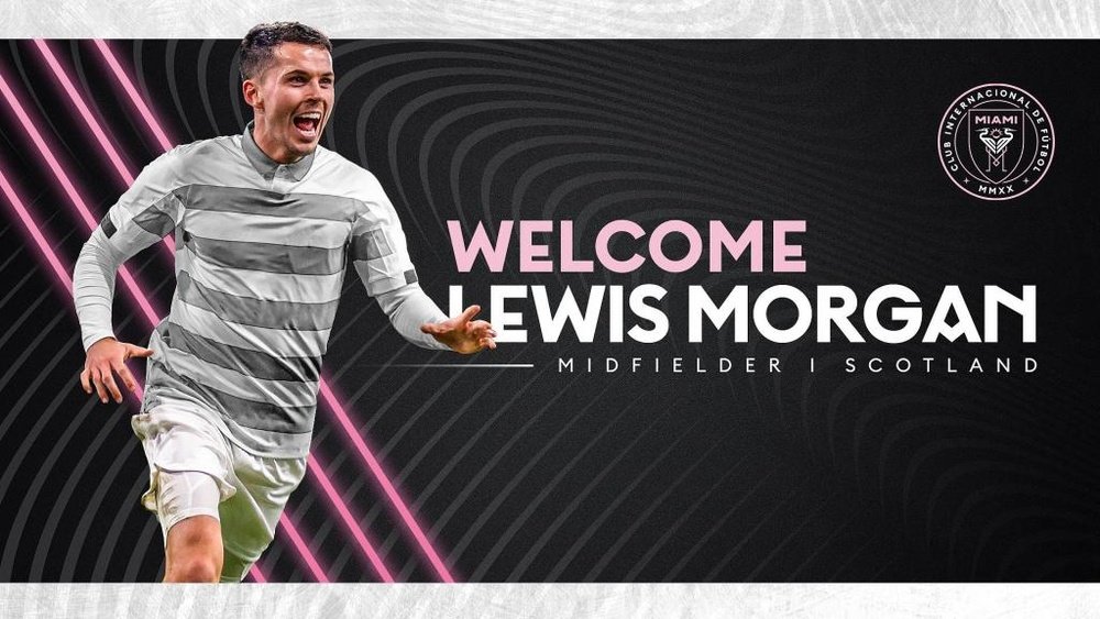 Lewis Morgan signe à l'Inter Miami. InterMiami