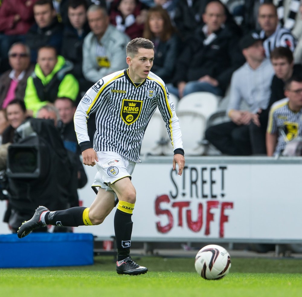 Lewis Morgan a réveillé l'intérêt de Swansea City. SaintMirrenFC