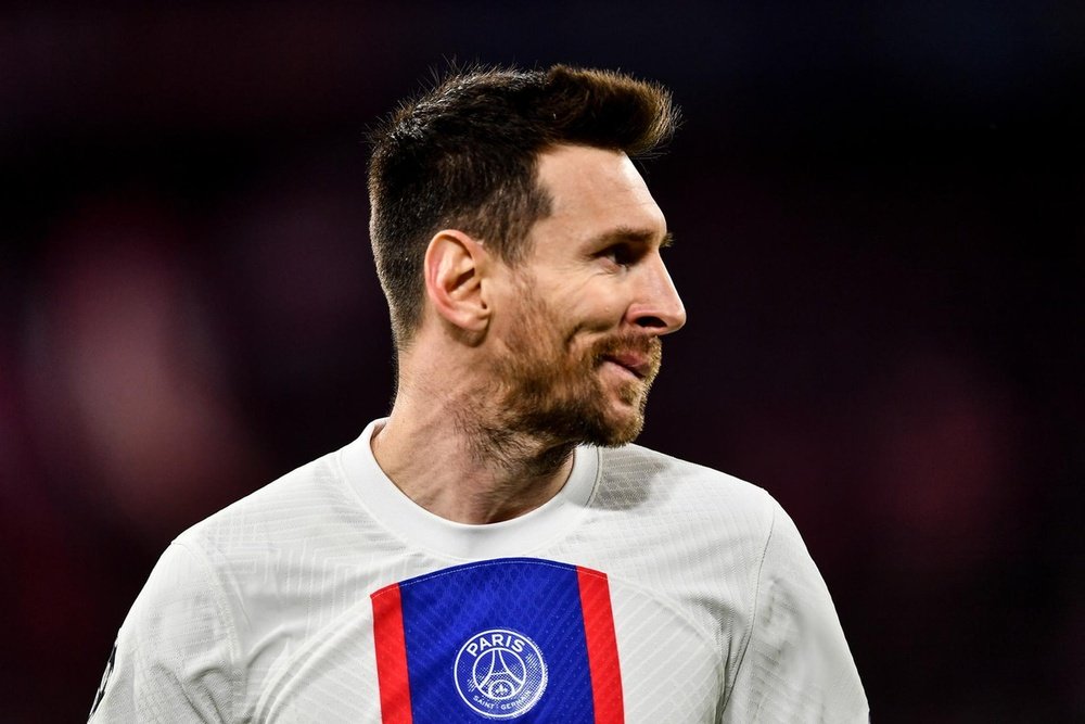 Lionel Messi finaliza su contrato con el PSG a mediados de 2023. EFE