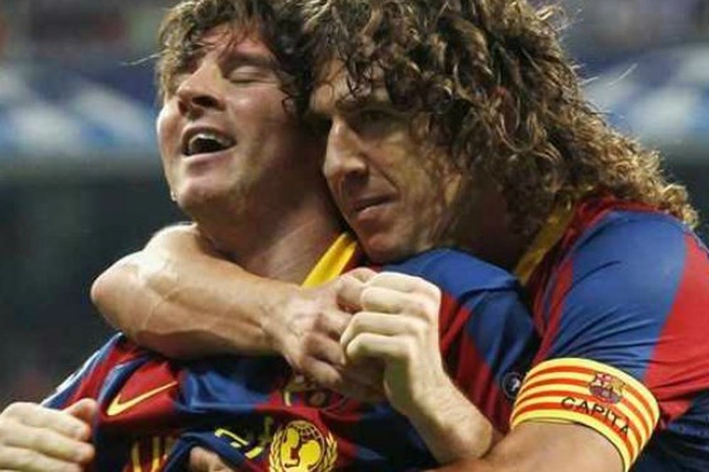 Puyol y Leo Messi son dos de los jugadores presentes en el top 5. AFP