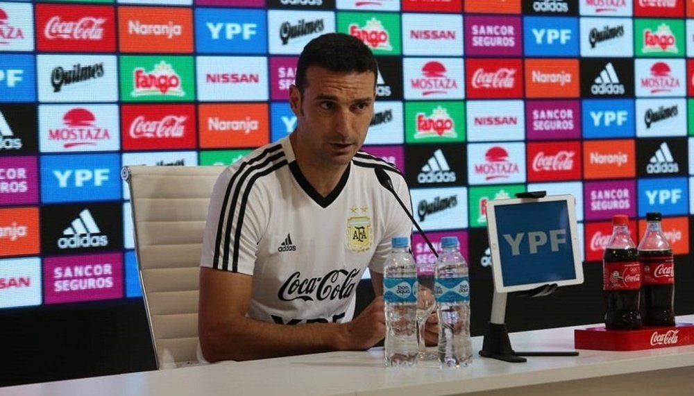 Scaloni confirms Messi will start. Argentina