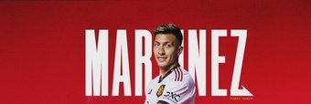 Lisandro Martinez has signed for Man Utd. Twitter/@ManUtd