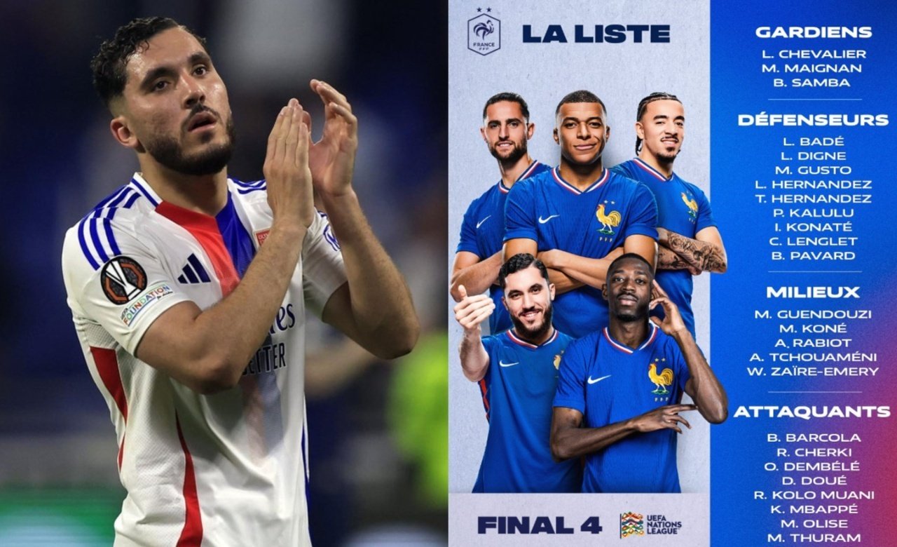 La lista francesa para jugar contra España, polémica por Cherki
