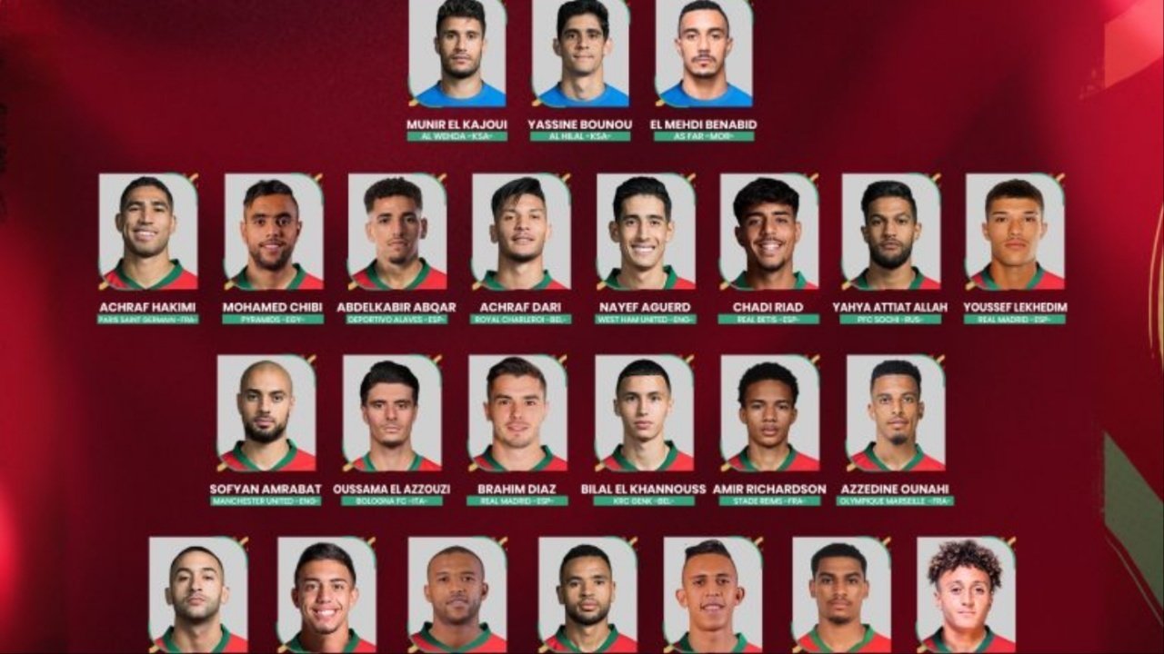 Brahim Diaz is in Morocco's squad. AFP