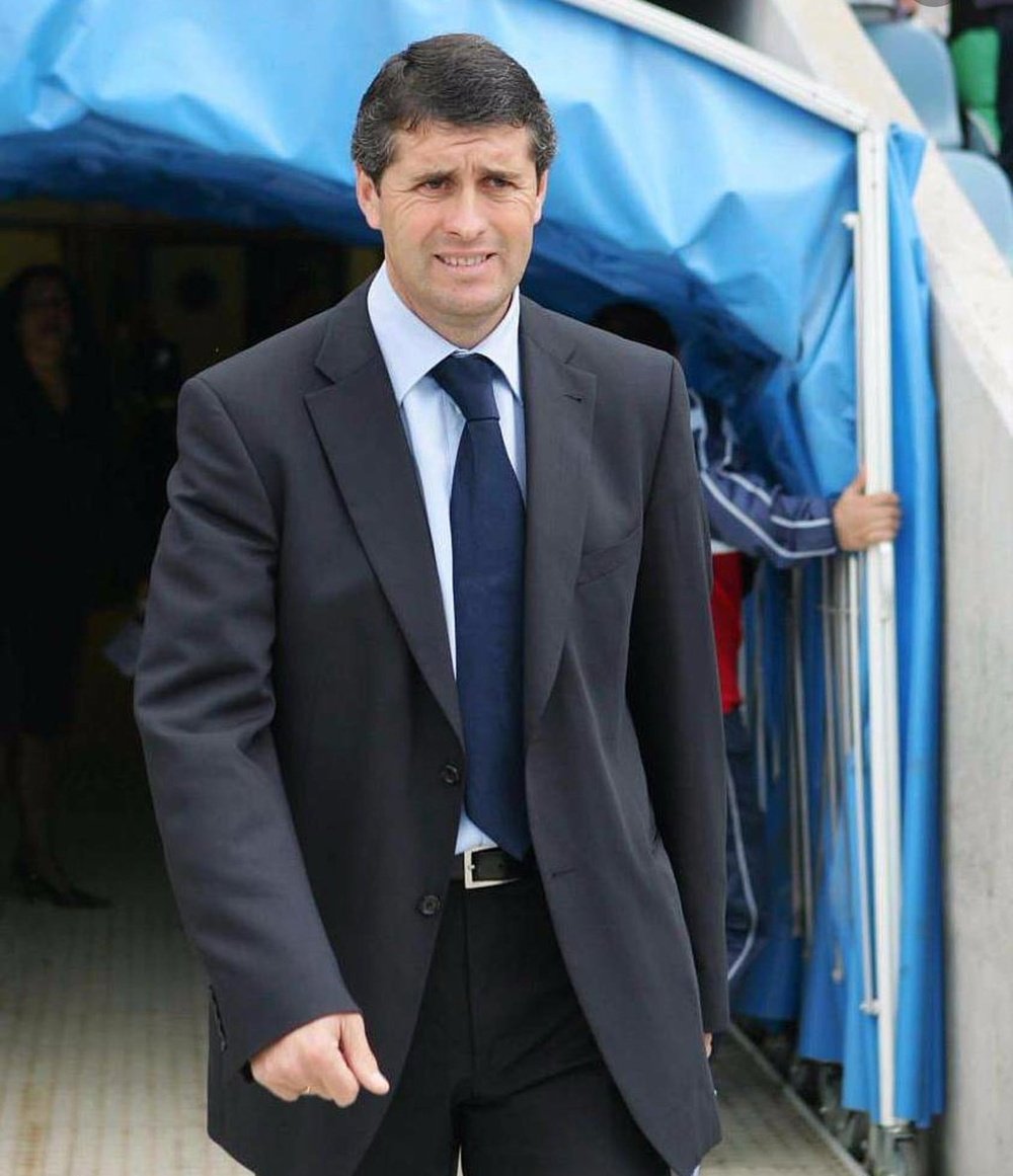 López Caro, ex entrenador del Real Madrid. Twitter