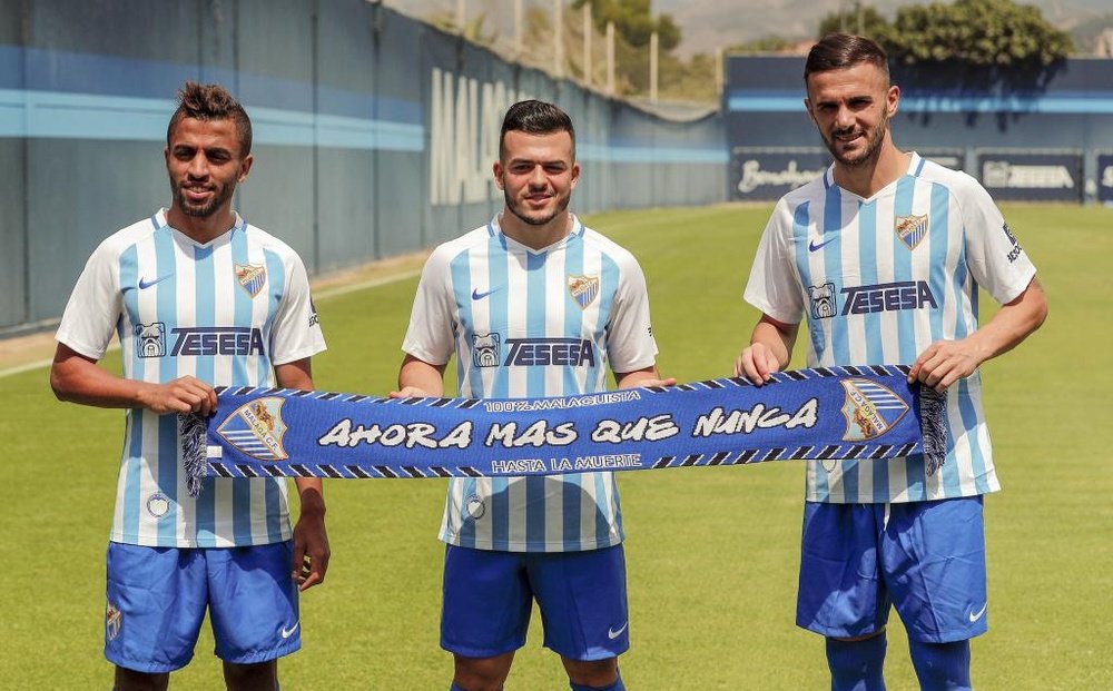 Sadiku, Loenzo y Benkhemassa entran en la lista del Málaga. MalagaCF