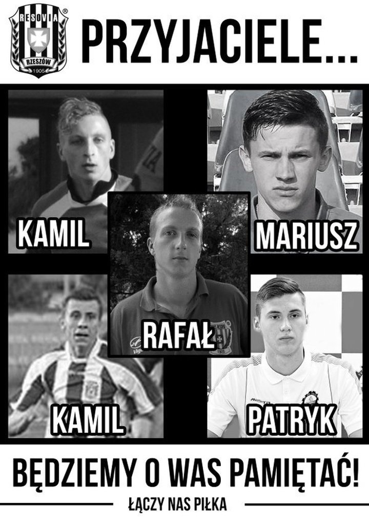 Cinco jugadores del Wólczanka Wólka Pelkinska, fallecidos en un accidente de tráfico