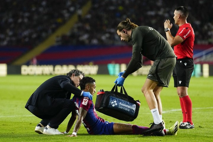 Le communiqué du Barça sur la blessure de Raphinha