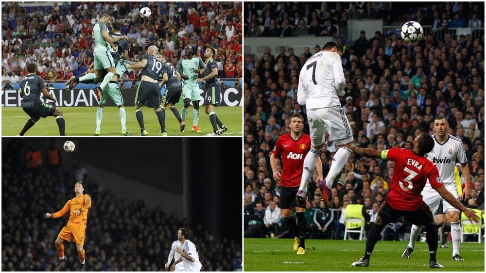 Los espectaculares saltos de Cristiano Ronaldo para marcar. BeSoccer