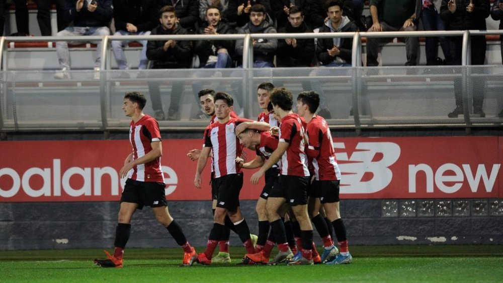 El Bilbao Athletic ganó 1-0 a la Cultural. Twitter/AthleticClub