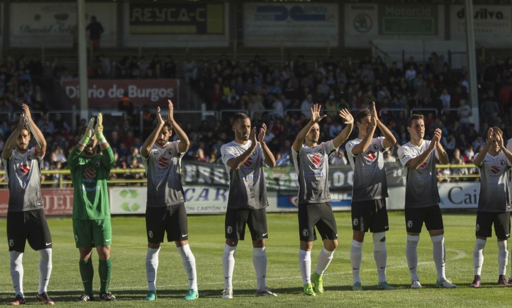 El Burgos ha logrado mantener su puerta a cero en las seis jornadas jugadas. BurgosCF/RománCasado