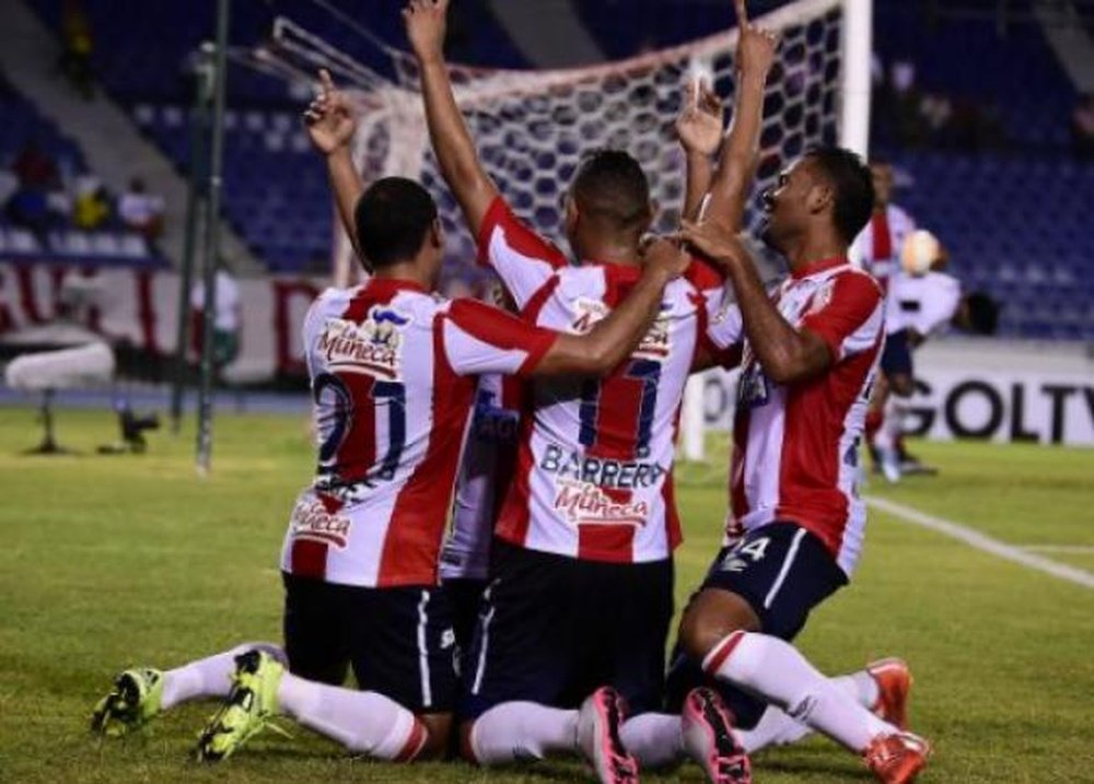 Junior venció por 3-0 a América de Cali. AFP