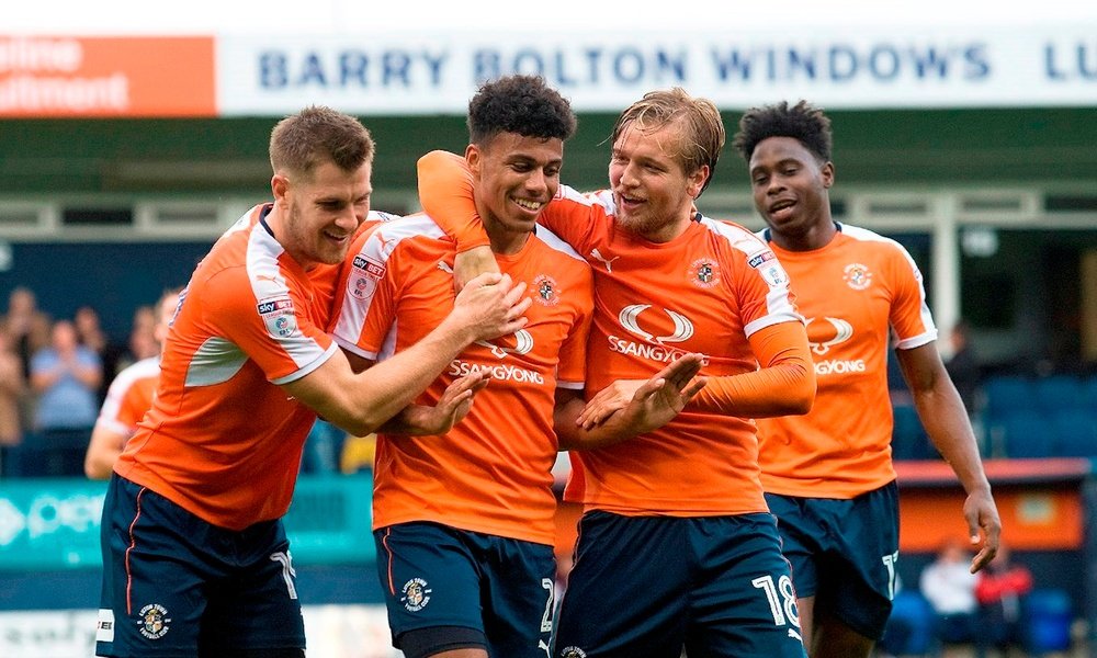 Luton have broken into the top three tiers after ten years. LutonTown