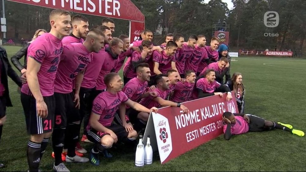El Nomme Kalju, nuevo campeón de Estonia. 2etv