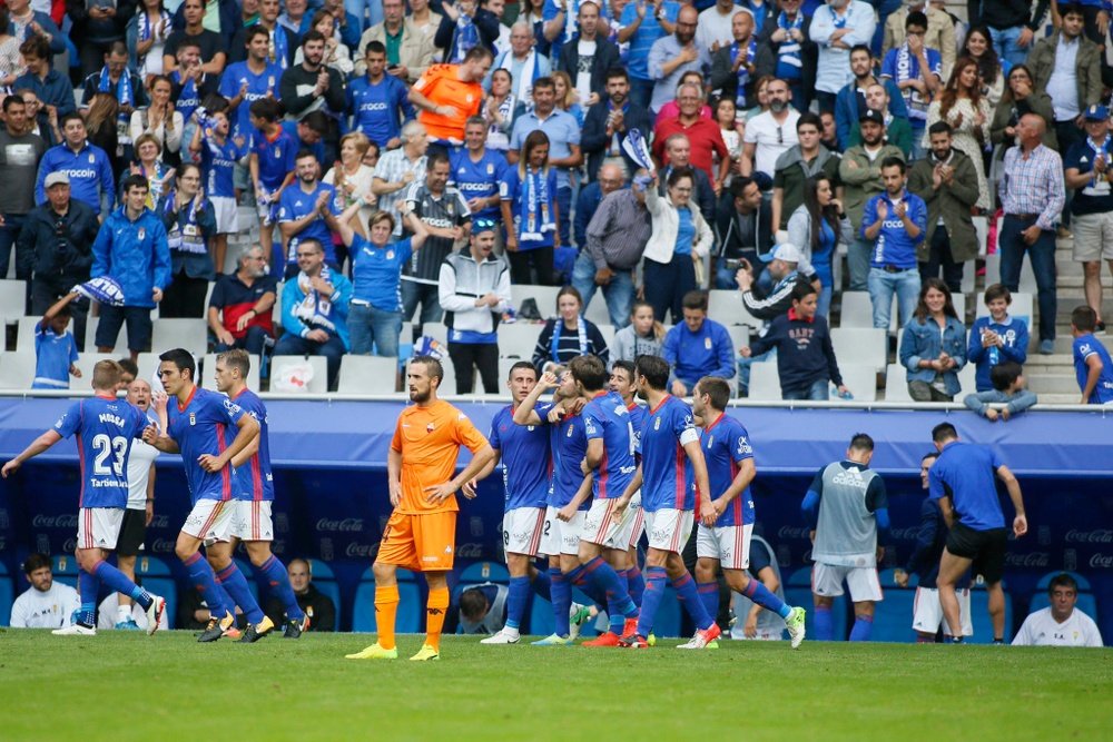 El filial del Barcelona se medirá al Real Oviedo en el Miniestadi. Twitter/RealOviedo