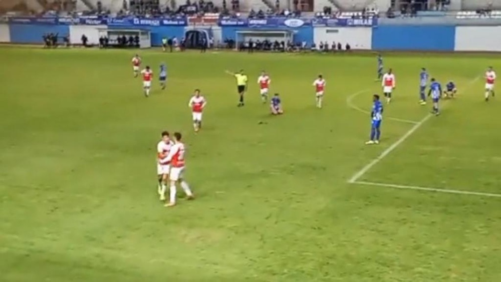 El Racing necesitó de la prórroga para tumbar al Real Avilés. Twitter/AngelCosmea