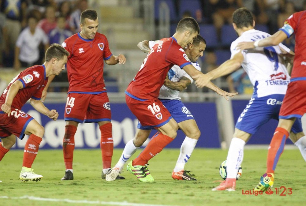 El Numancia se enfrenta al Nàstic en la próxima jornada. LaLiga