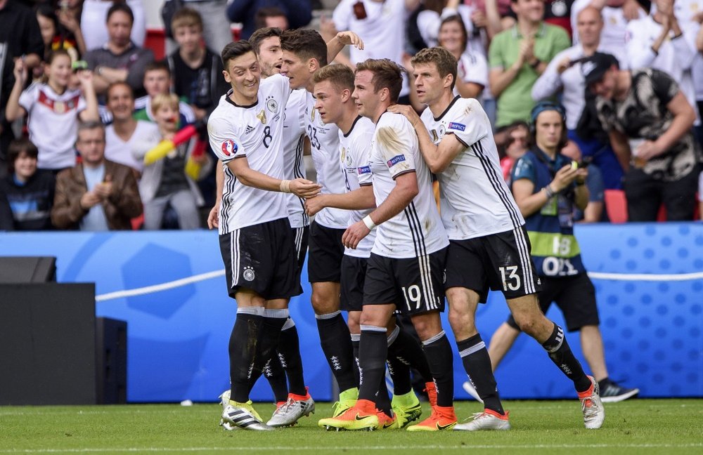 Eslovaquia quiere sacar tajada de la falta de gol de Alemania. EFE