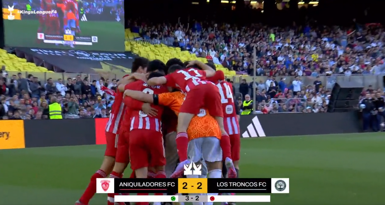 Aniquiladores, primer finalista de la Kings League tras una tanda agónica