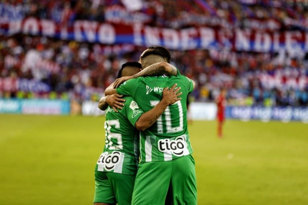 Atlético Nacional se ha llevado con autoridad el 'clásico'. Twitter/nacionaloficial