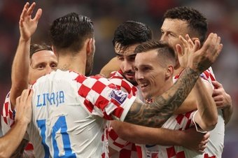 Orsic scored for Croatia in the 42nd minute. EFE