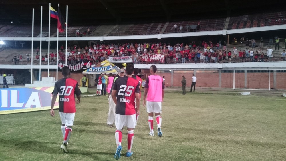 Cúcuta se asentó en la 8ª posición de la tabla tras lograr la victoria ante Barranquilla. Cucuta
