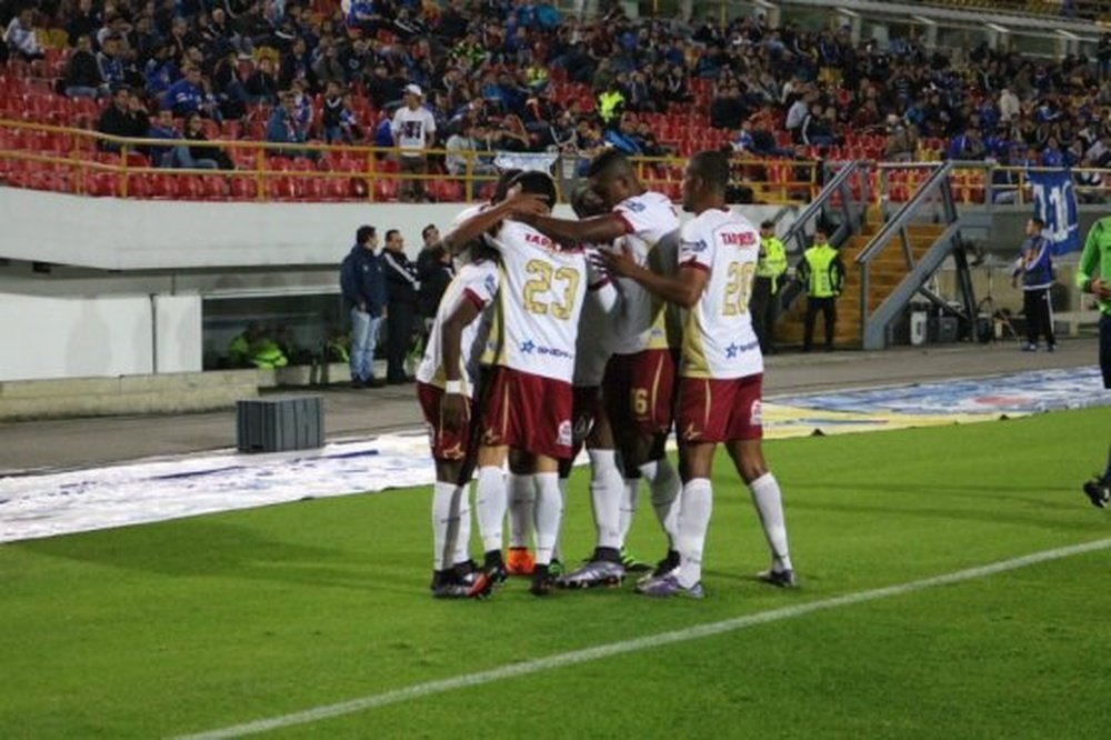 Tolima es uno de los líderes del campeonato colombiano. @cdtolima