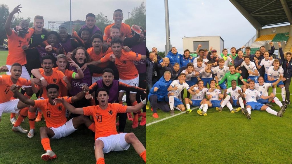 Holanda e Italia reeditarán la final de 2018. Twitter/OnsOranje/FIGC
