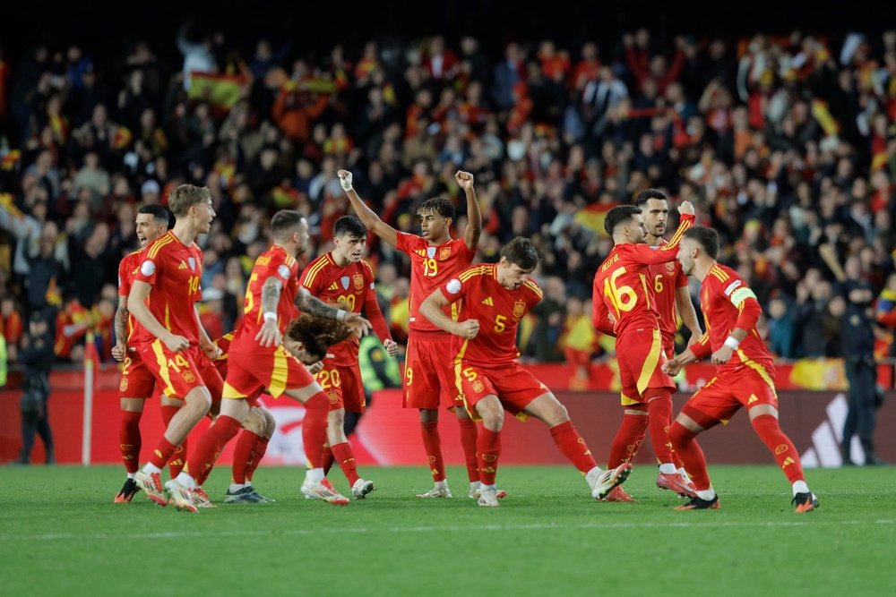 Le semifinali della Nations League 2024-25. EFE